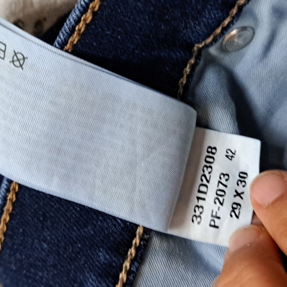 Hollister skinny epic flex mid rise medium rinse light whiskering sz29/30 - Picture 11 of 13